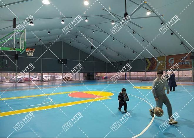 烨体育篷房给你稳稳的课堂体验新利娱乐大雨、强风也不怕华(图5)